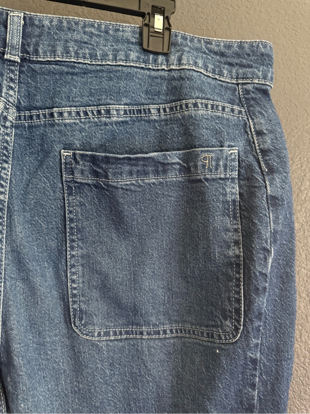 PILCRO • Anthropologie high rise wide leg trouser jeans 18W stretch - Picture 6 of 8